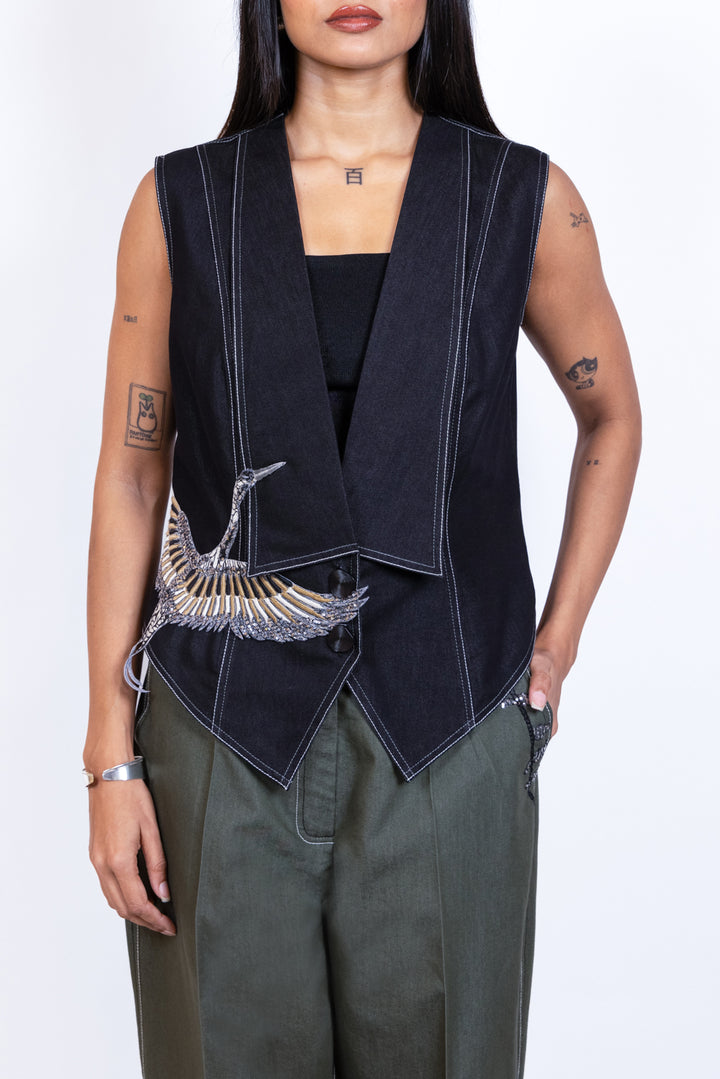 Waistcoat with pant