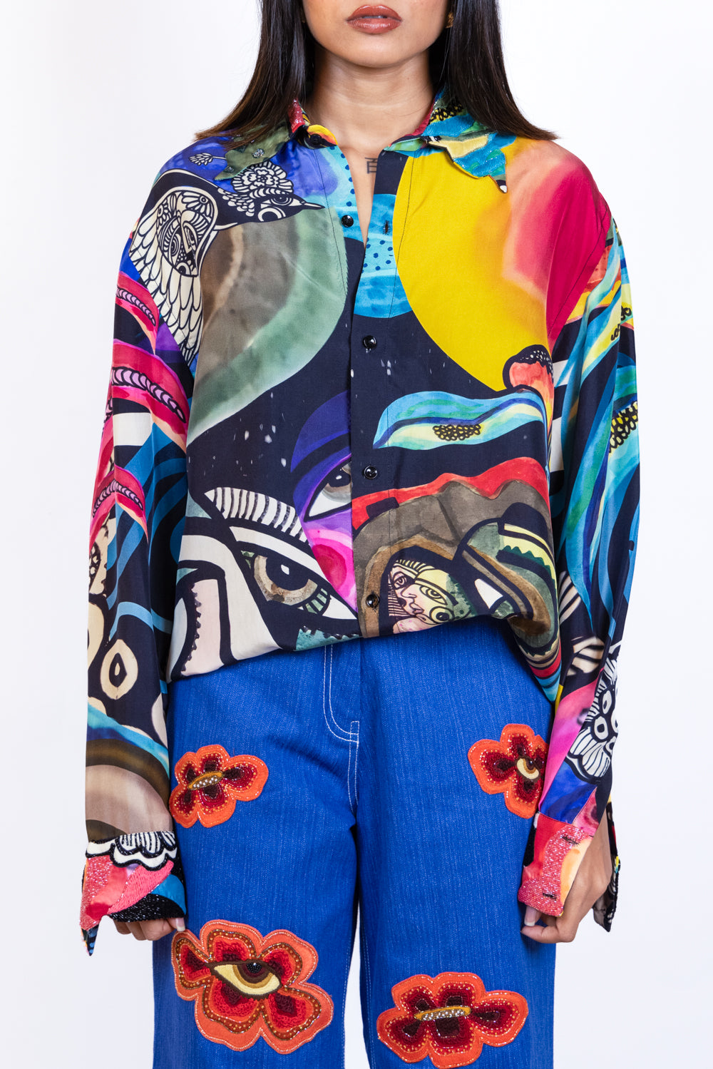 Embroidered  shirt