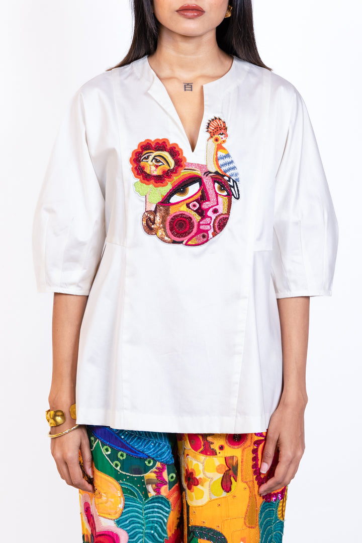 Peplem Top with one patch