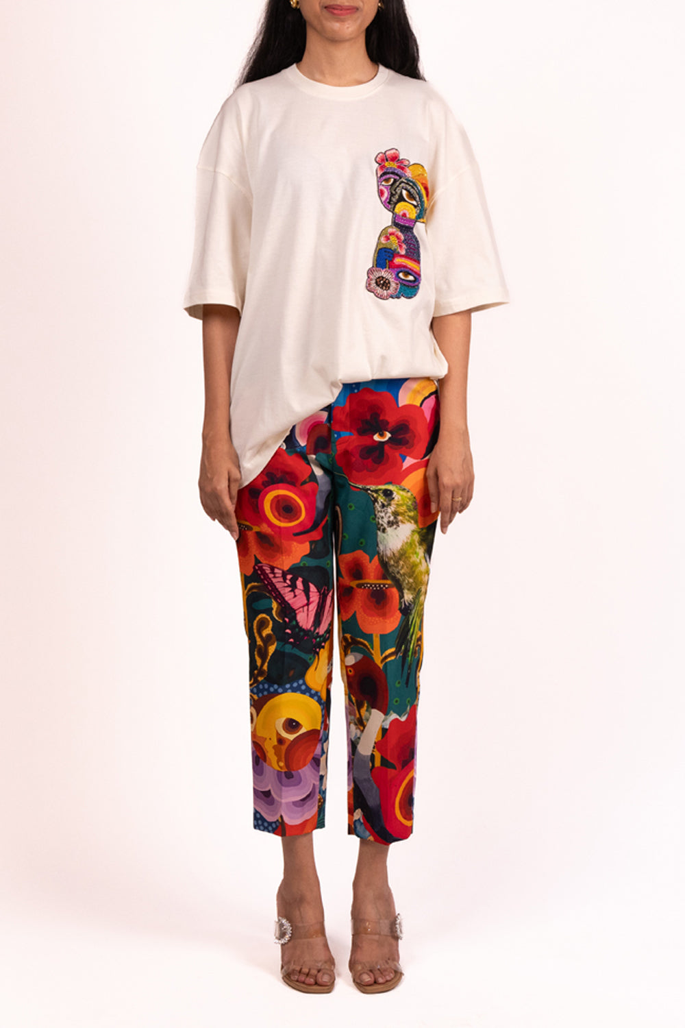 Bottle Face patch Tshirt