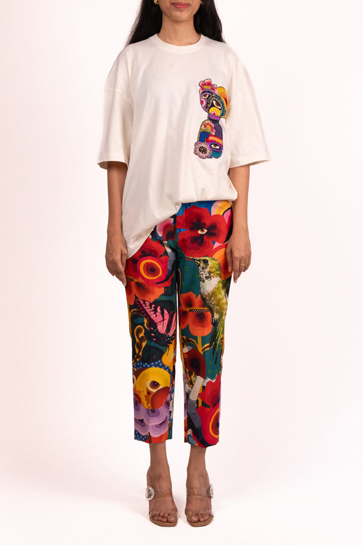 Bottle Face patch Tshirt