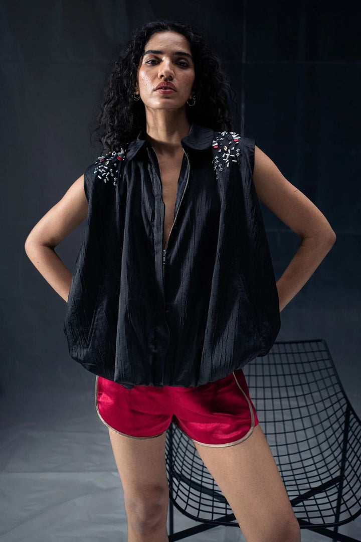 Raven Macaroon Blouse