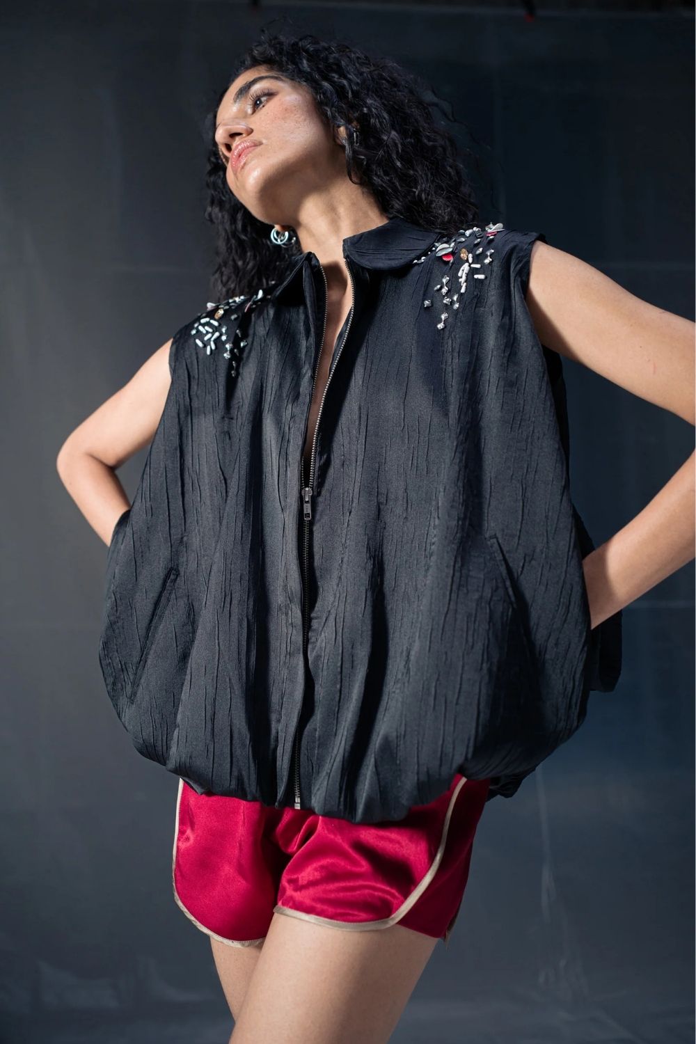 Raven Macaroon Blouse