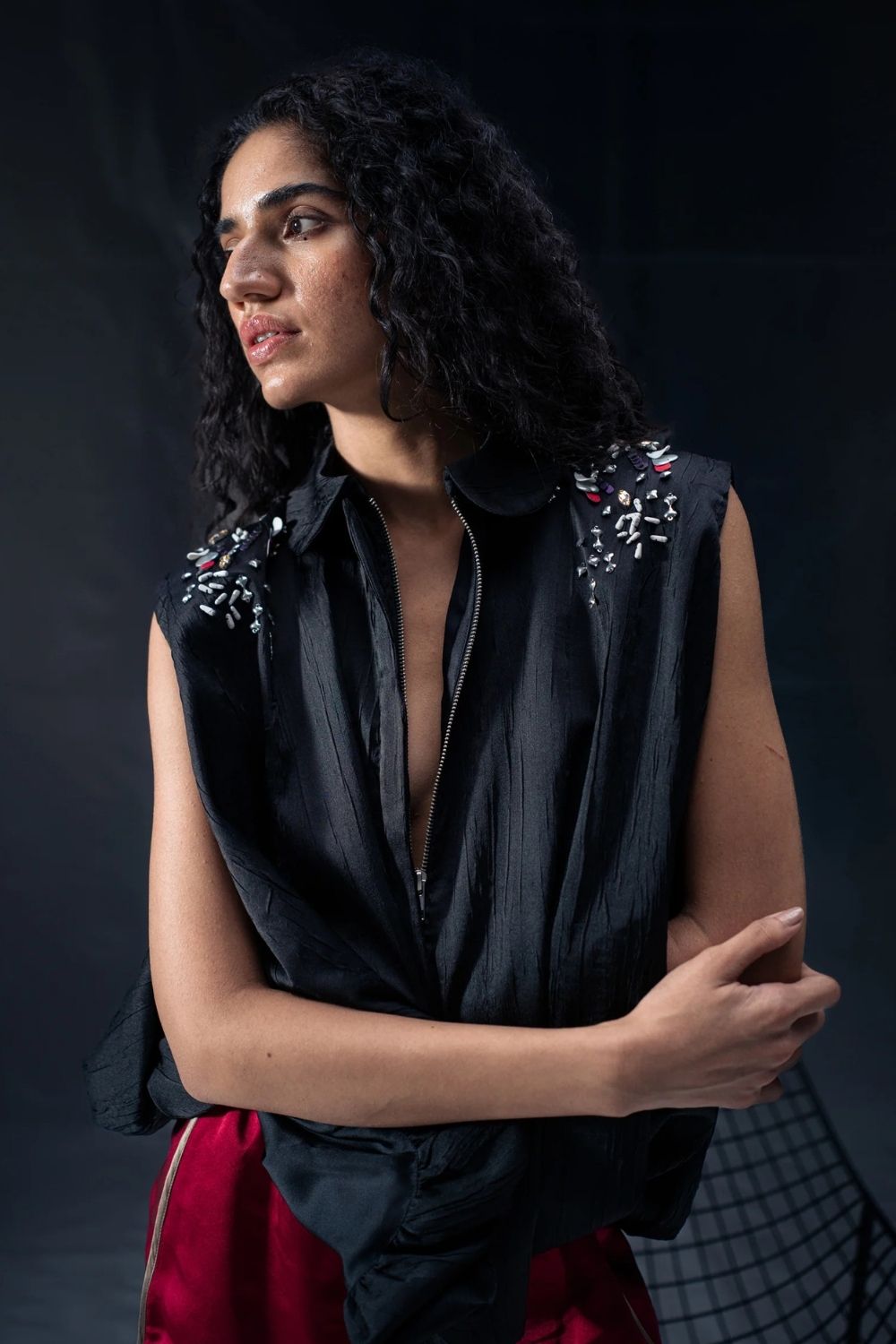 Raven Macaroon Blouse