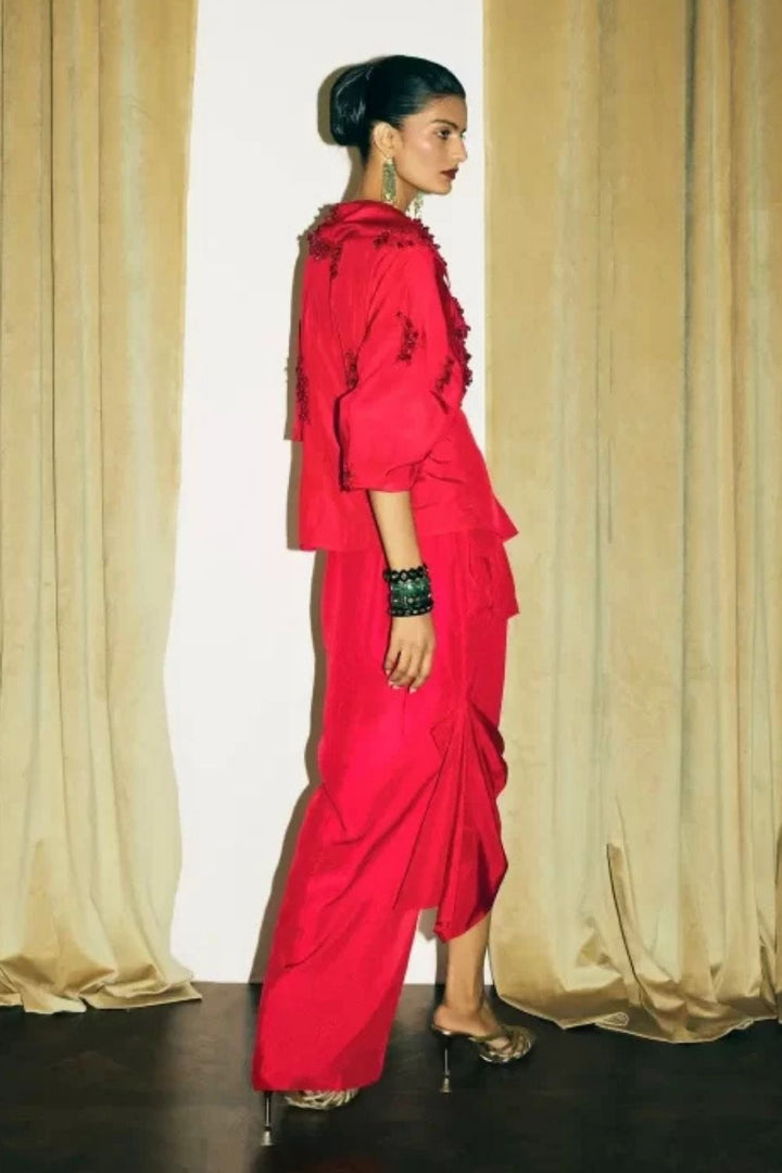 “Virna” Jacket with “Daria” Skirt