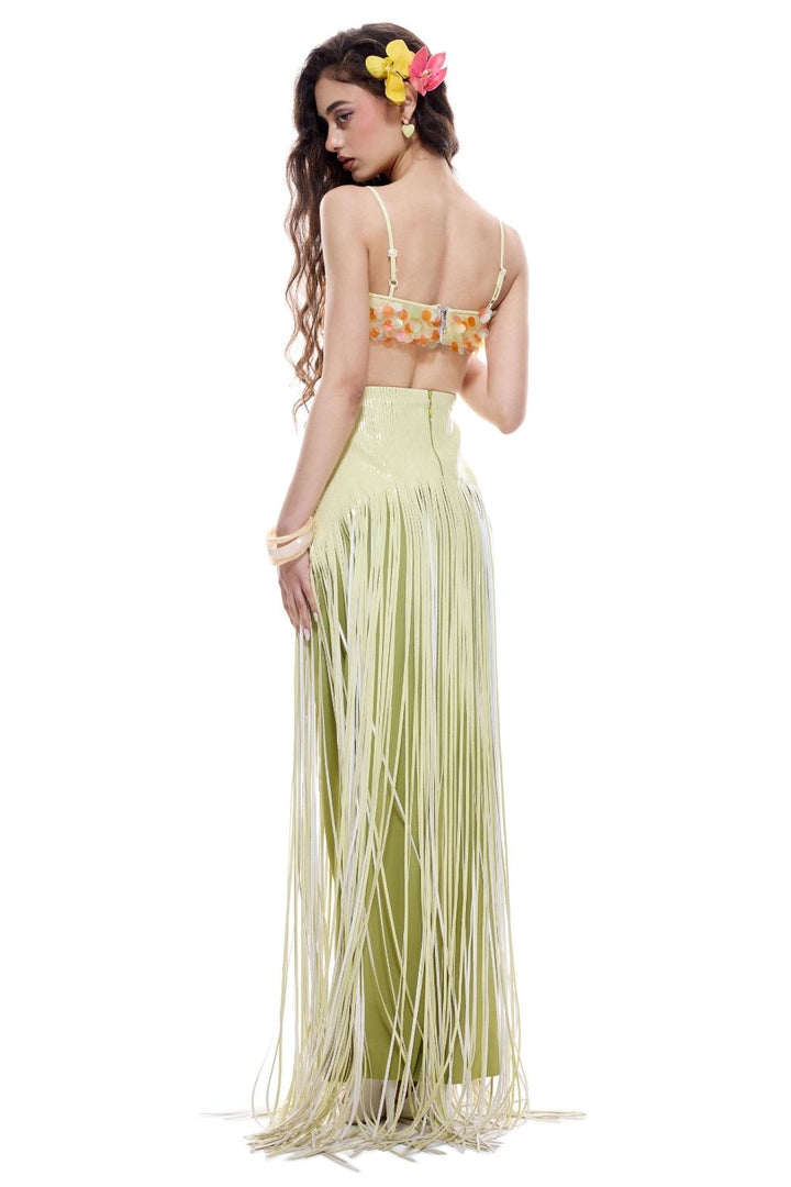 The Fern Fringe Skirt
