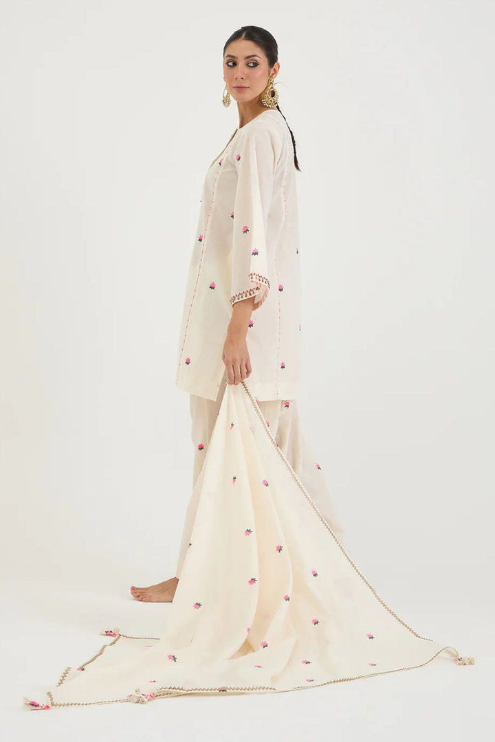 Lotus Dupatta