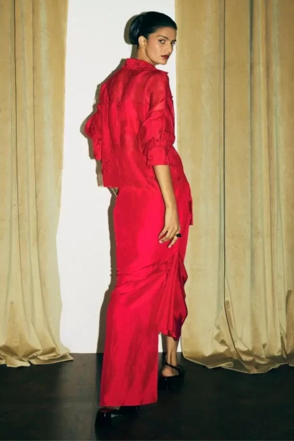 Bolero Jacket with Bustier and Daria Skirt