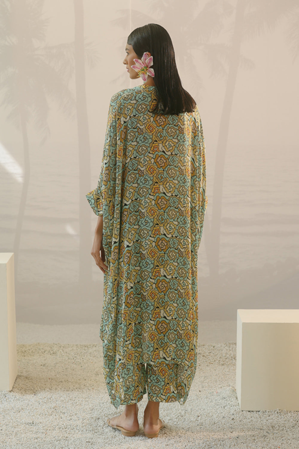 Long Mist Kaftan Set