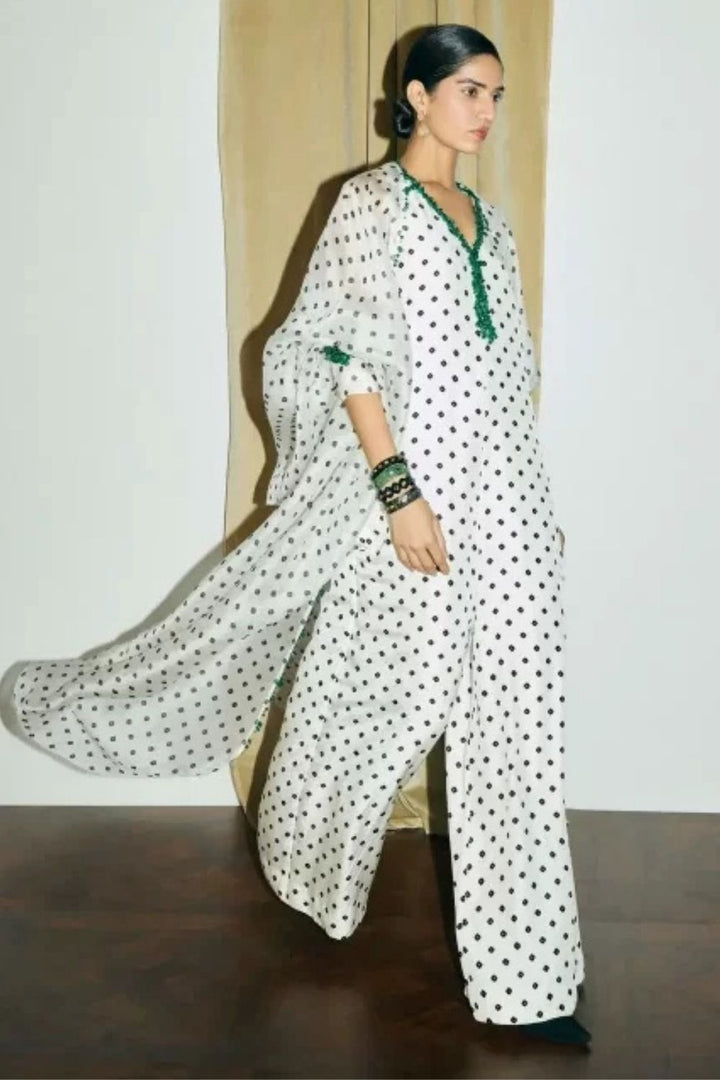 “Noir” Jumpsuit and Shawl Cape