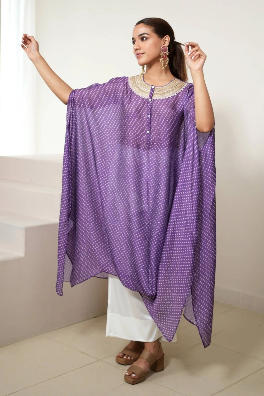 Kurta Set Bandhej