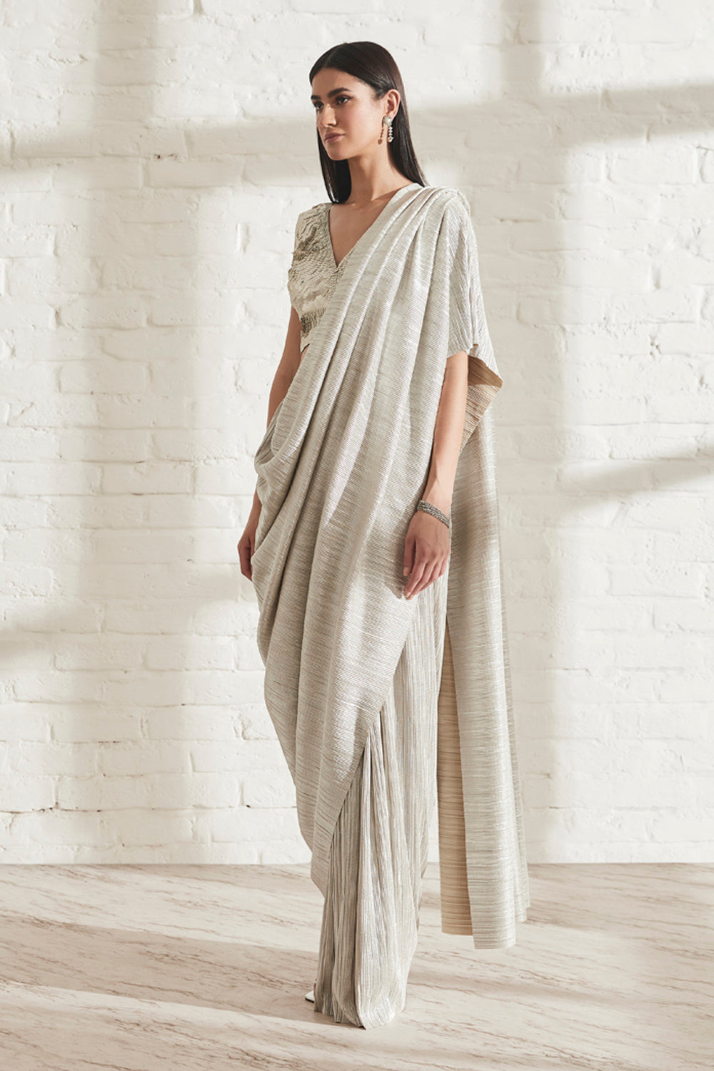 Metallic 2.0 Sari with APS Blouse