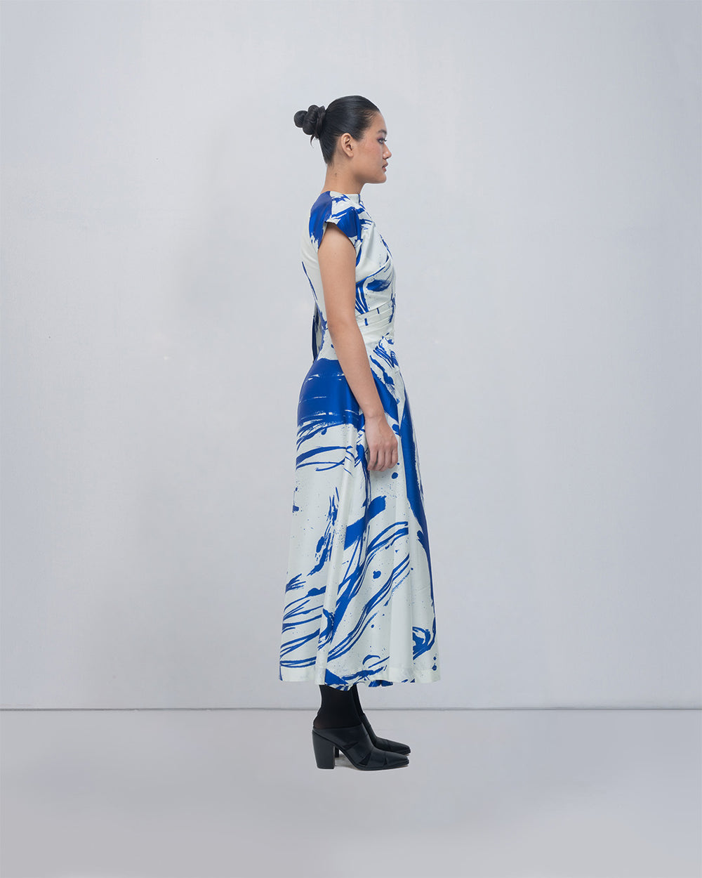 Shiori Draped Dress