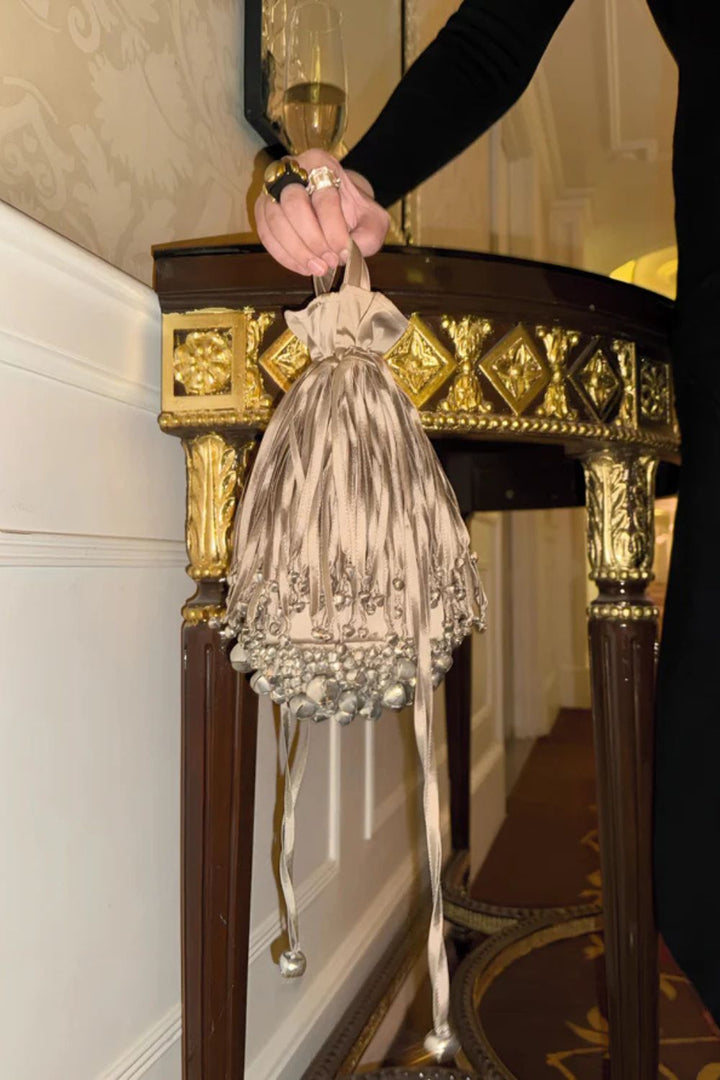 Rocky Bag - Lennon (nude & silver)