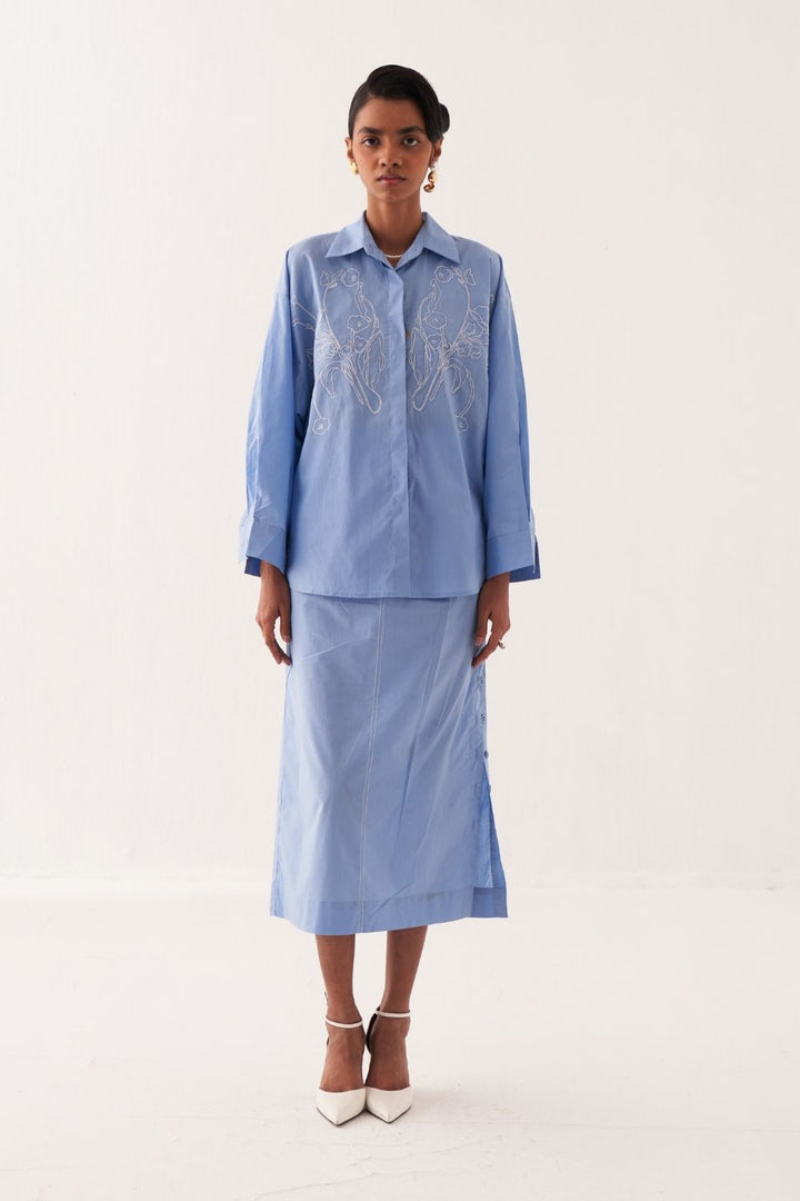 Sky Skirt Set