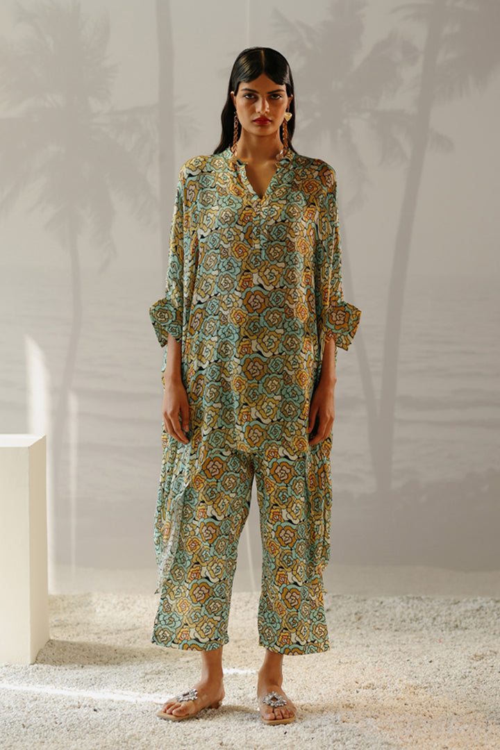 Short Mist Kaftan Set