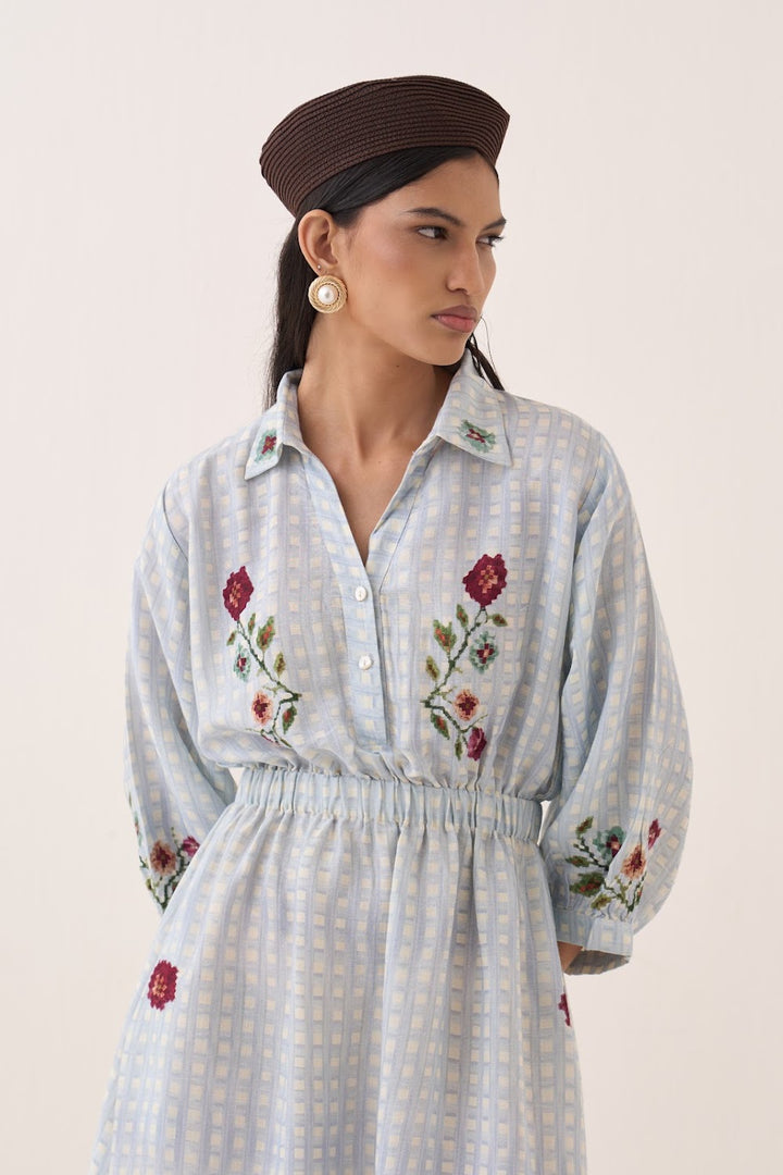 Gingham Poem Dress