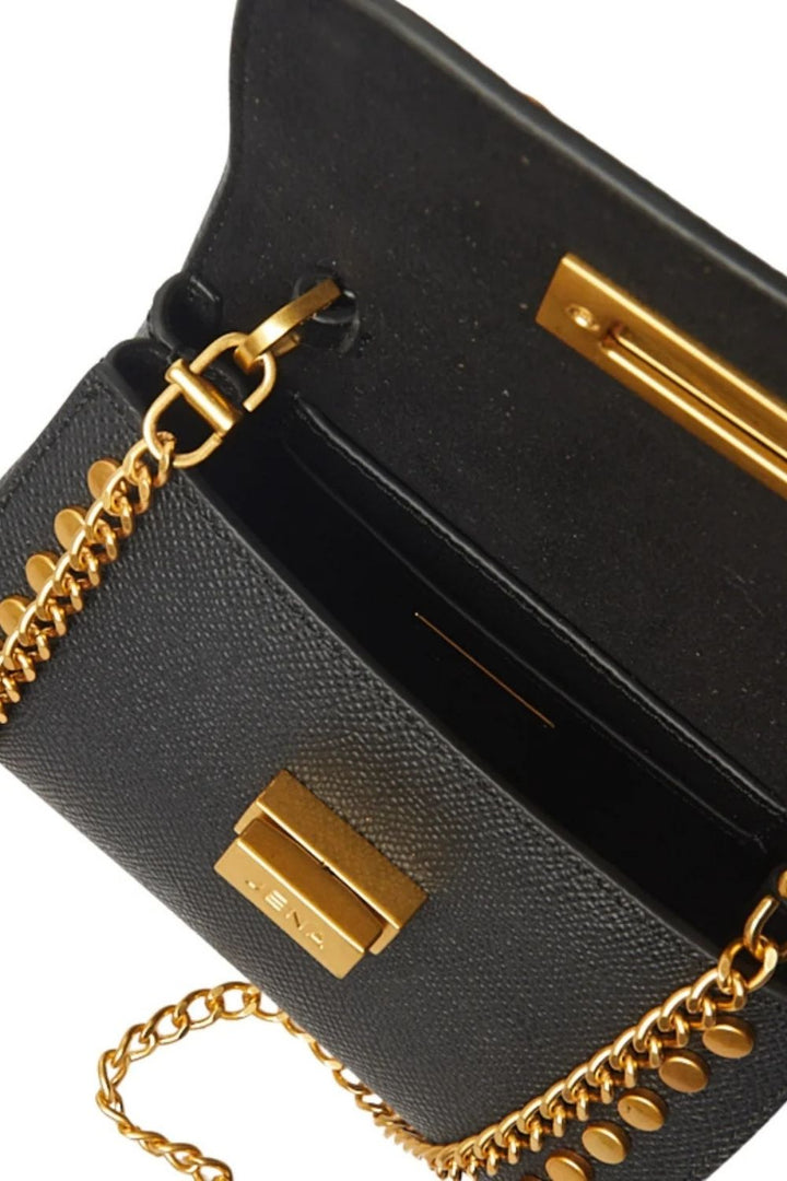 Black Mini Studded Crossbody Bag