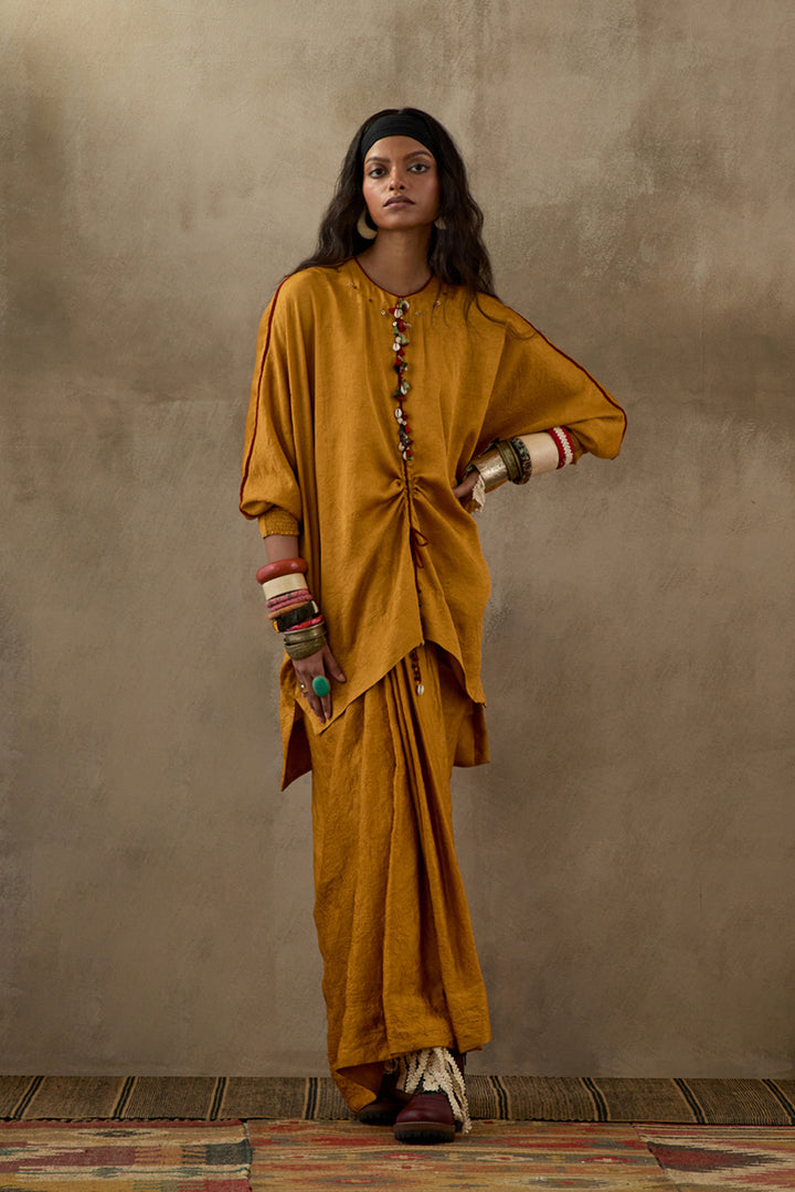 Kuru Trapeze Kurta Set