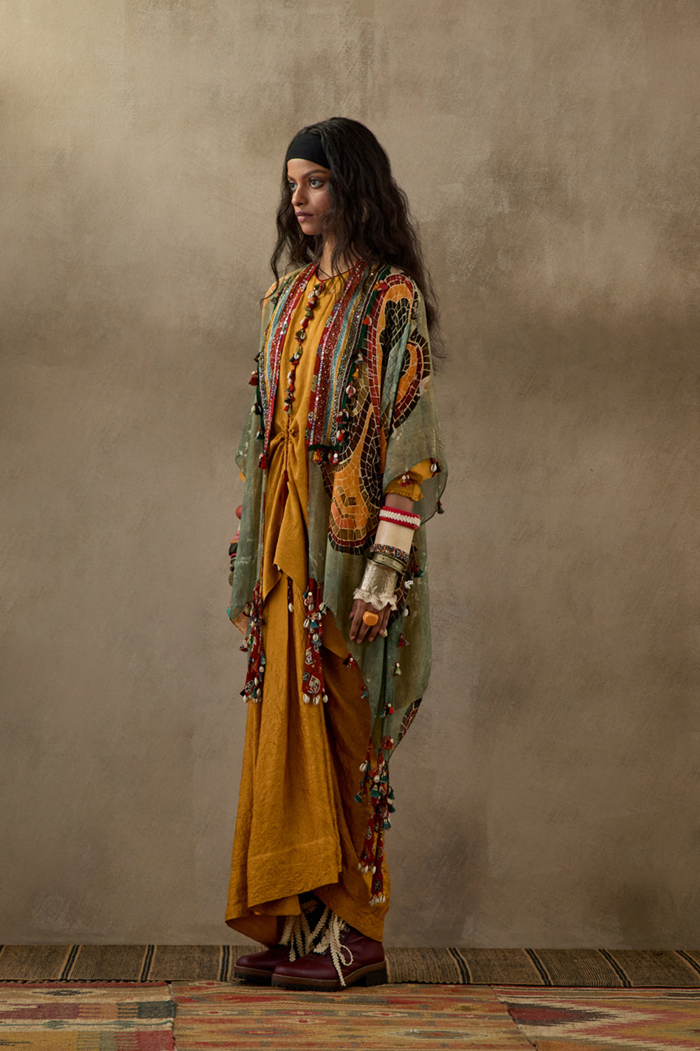 Veni Dupatta Jacket