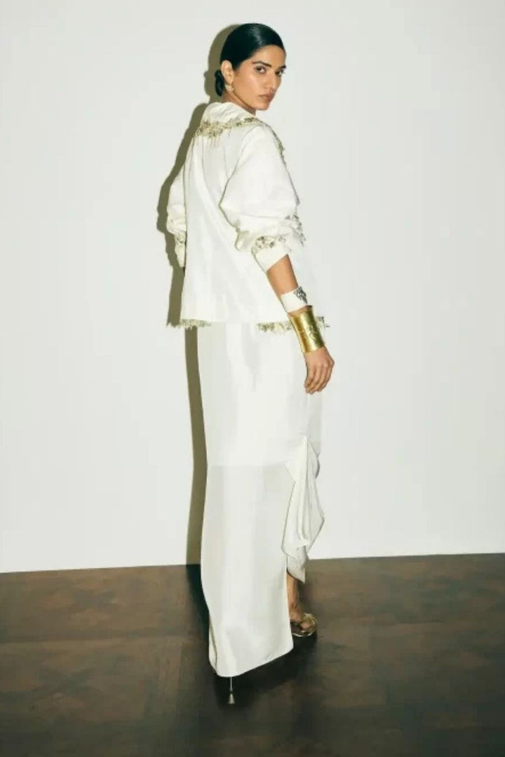 “Virna” Jacket with “Daria” Skirt