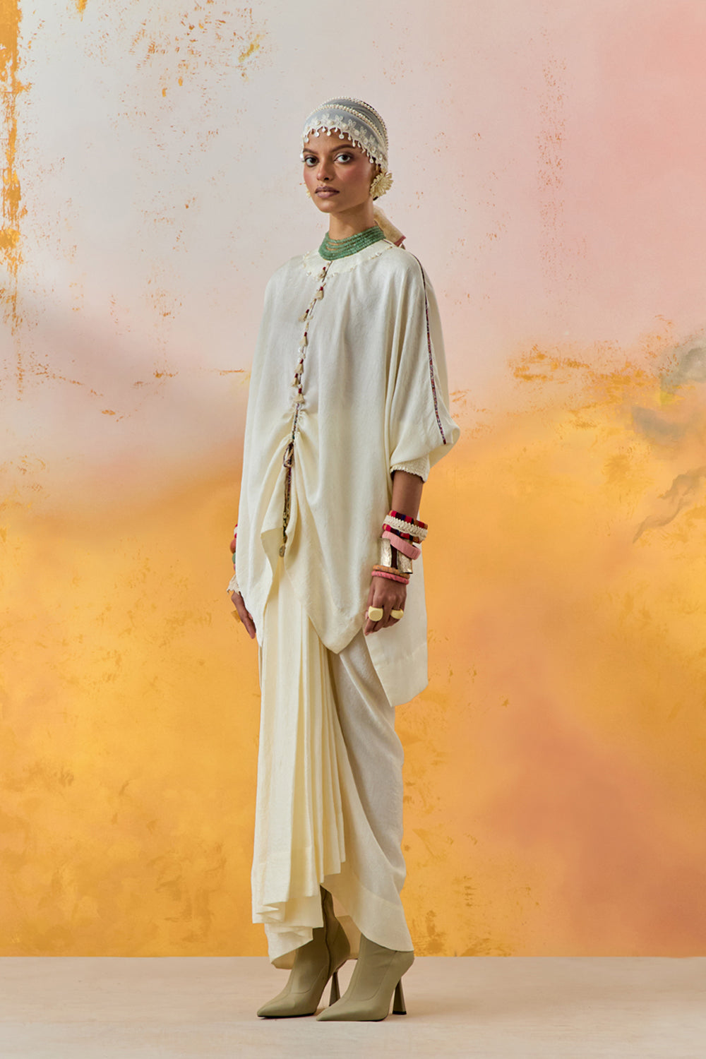 Kuru Trapeze Kurta Set