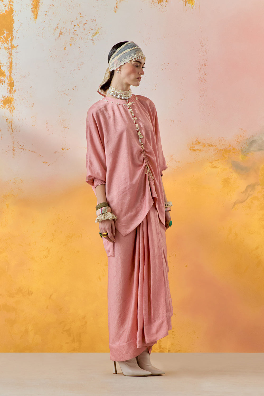 Kuru Trapeze Kurta Set