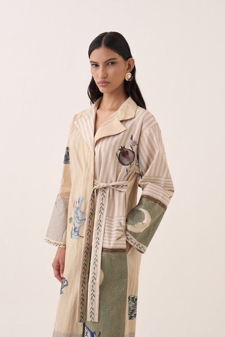 Nakshatra Wrap Tie Knot Dress