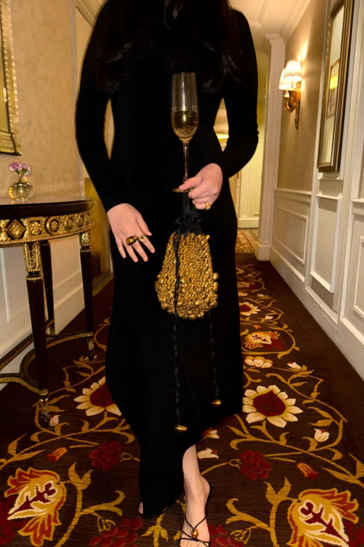 Rocky Bag - Jhoom (black & gold)