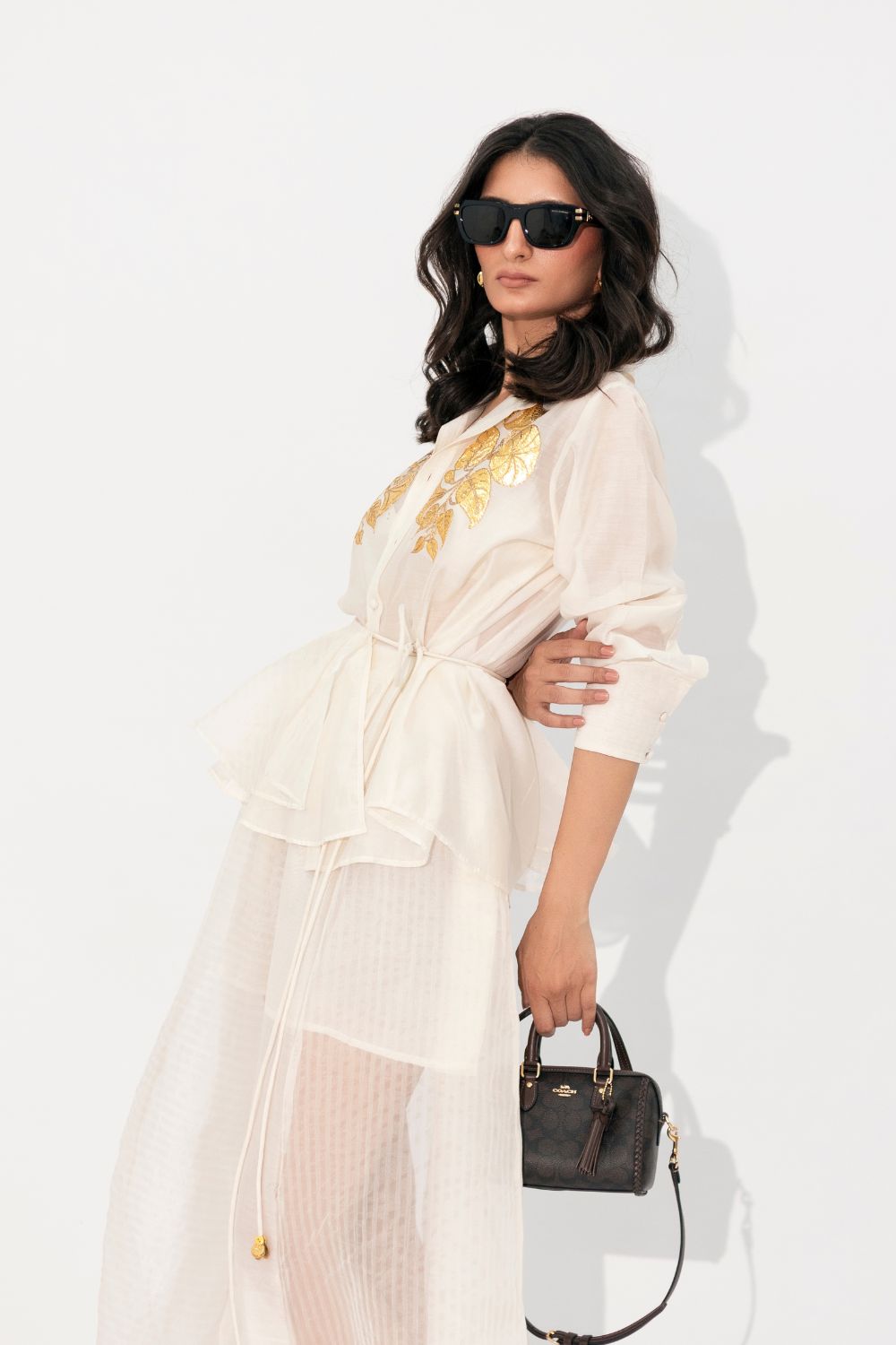 Ivory Botanica Gotapatti shirt