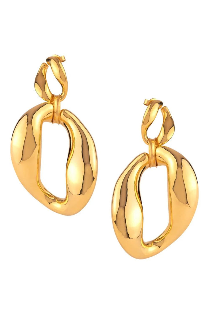 XXL Link Chain Hoops
