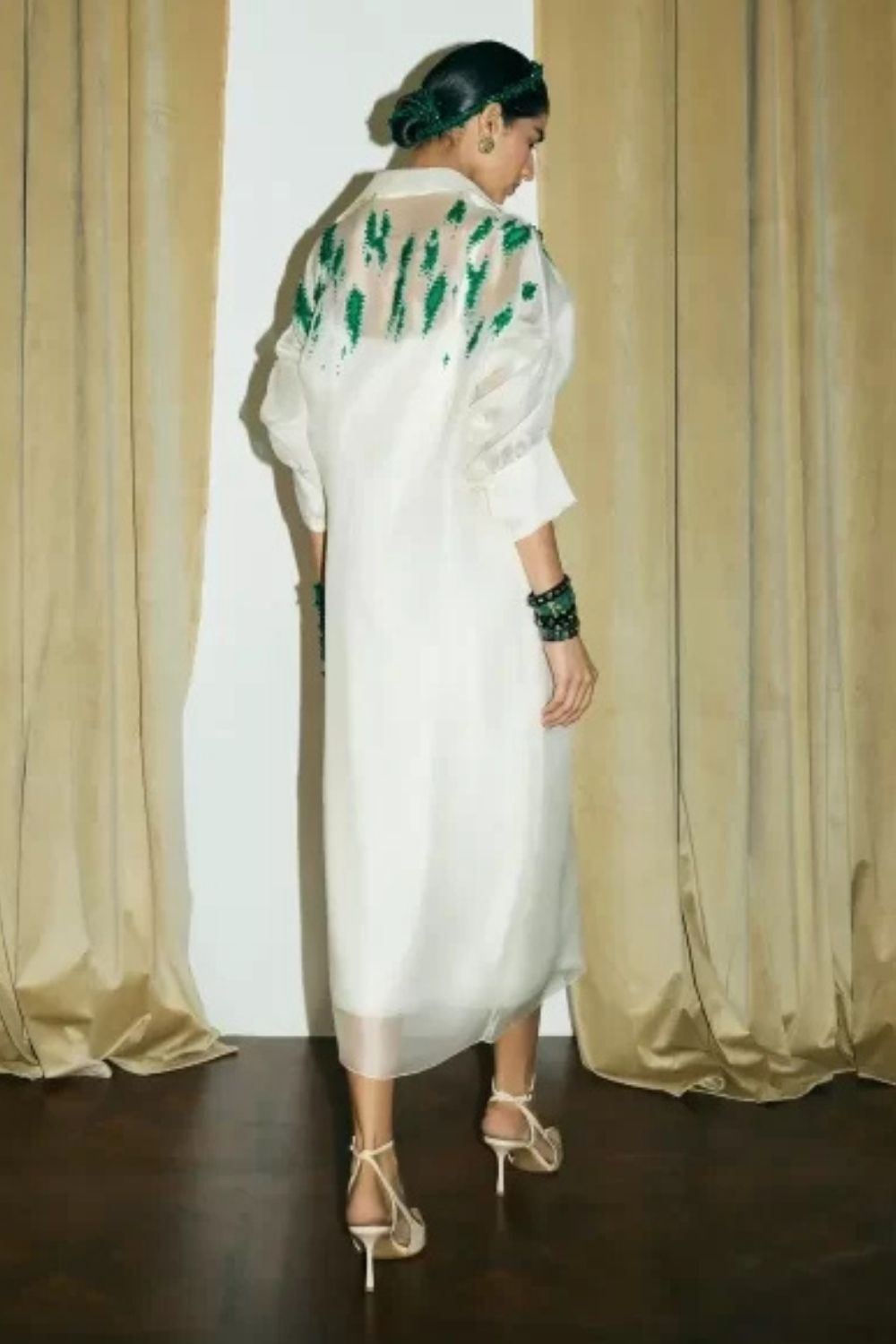 “Moulin” Shirt and Slip Dress