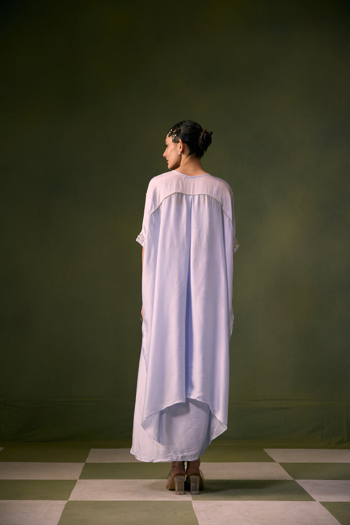 Nexa Ice Blue Antifit Top with Wrap Skirt
