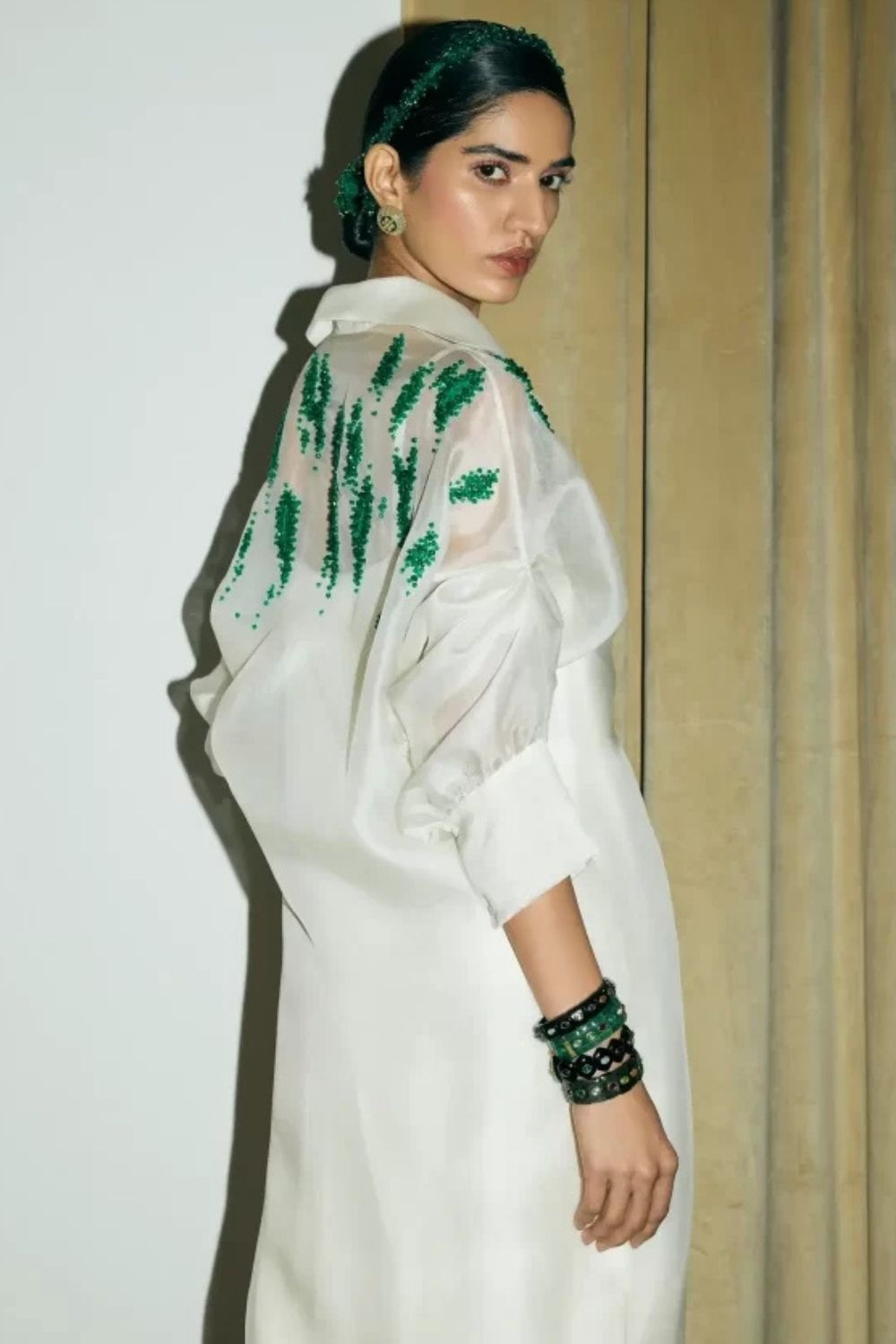 “Moulin” Shirt and Slip Dress