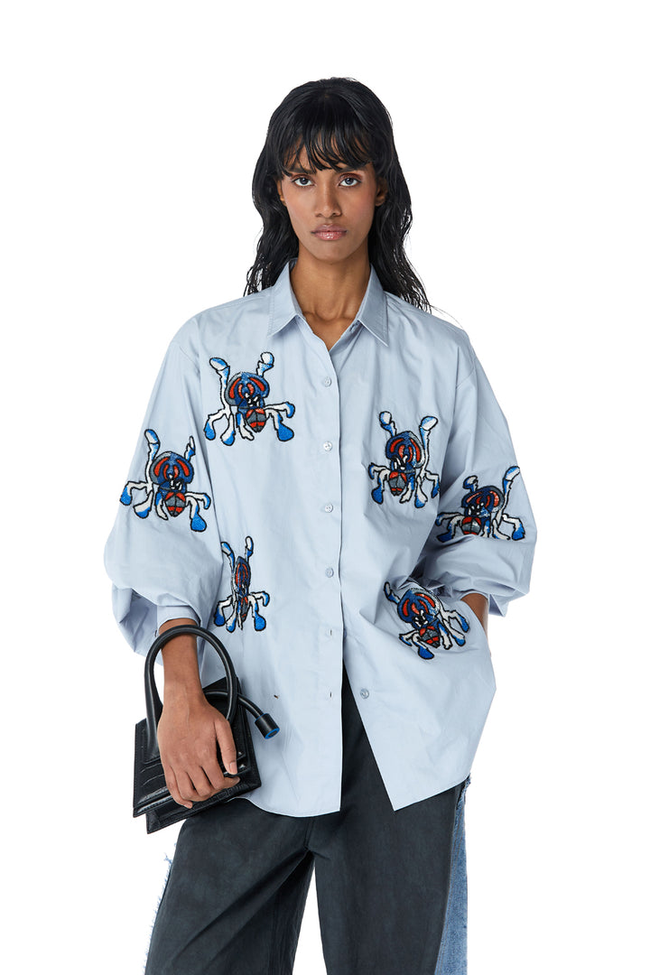 'Zany' Embellished Shirt