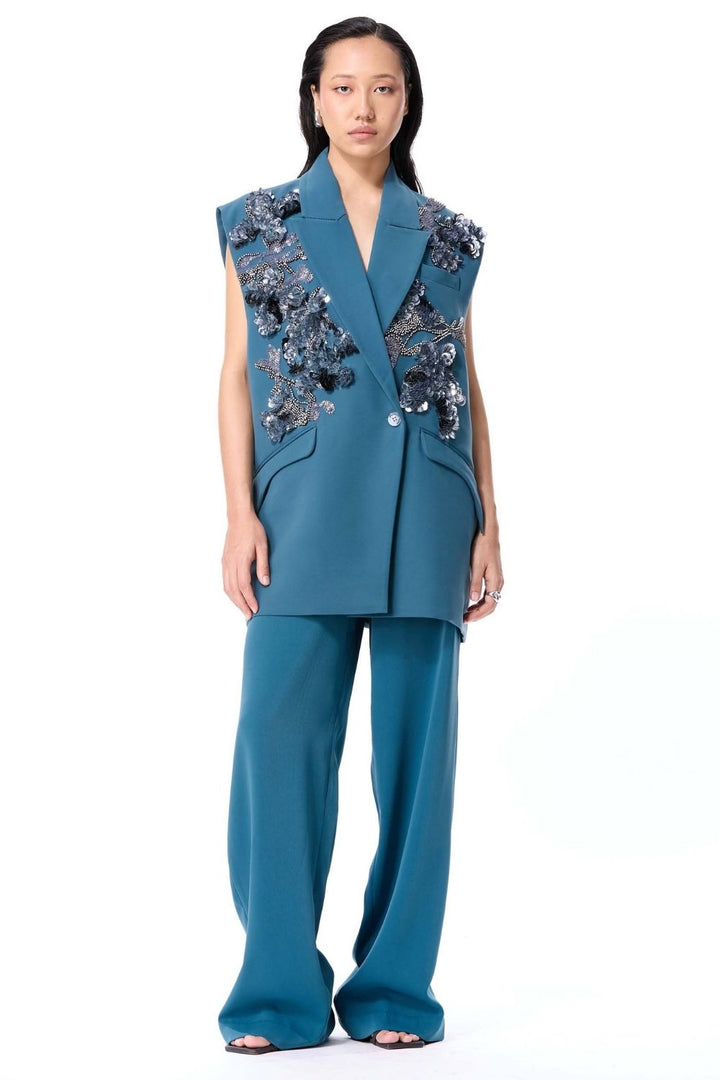 'Lumez' Embellished Vest