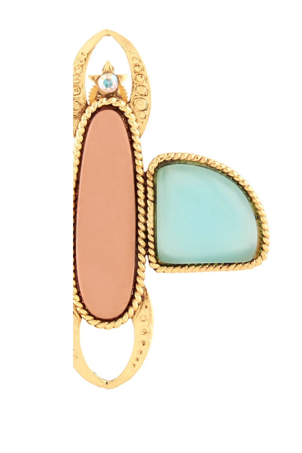 Gold Deco Fly Earrings