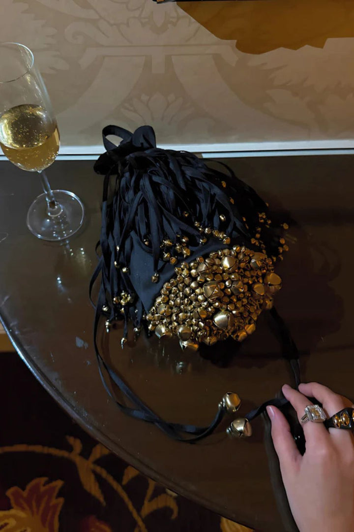 Rocky Bag - Lennon (black & gold)