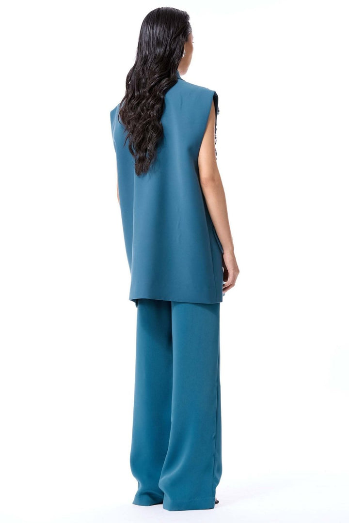 'Lumez' Embellished Vest