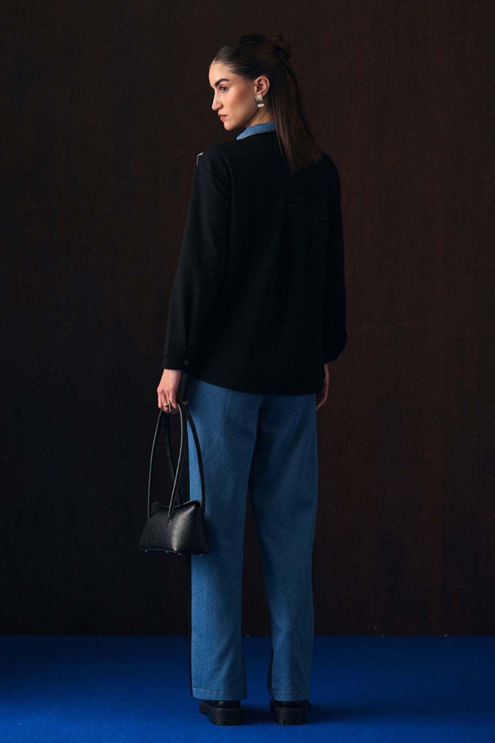 Black Ivera Co-ord Set