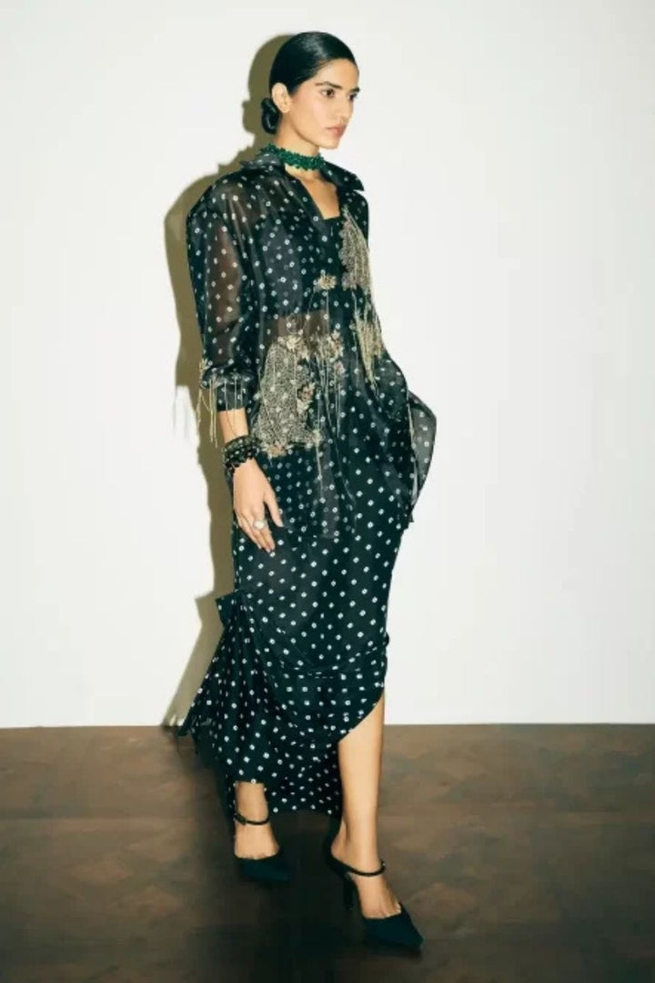 “Lolo” Shirt with Bustier & Daria Skirt