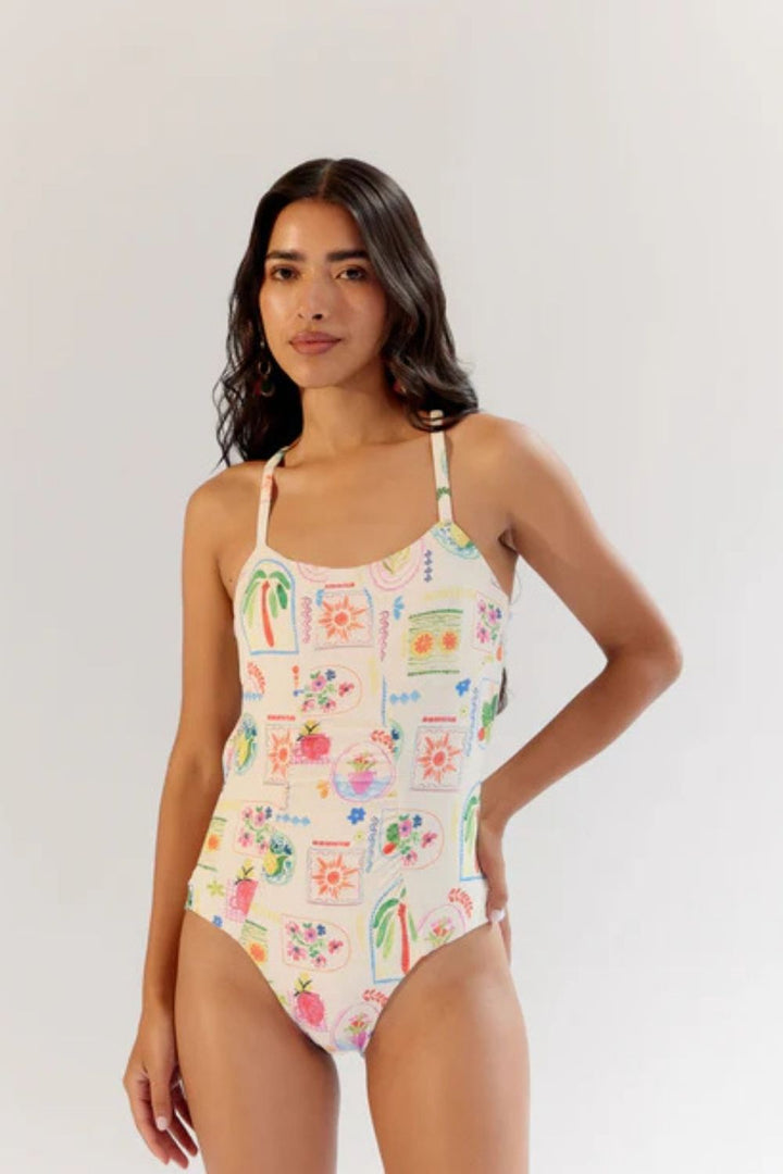 Leni Swimsuit - Postcard