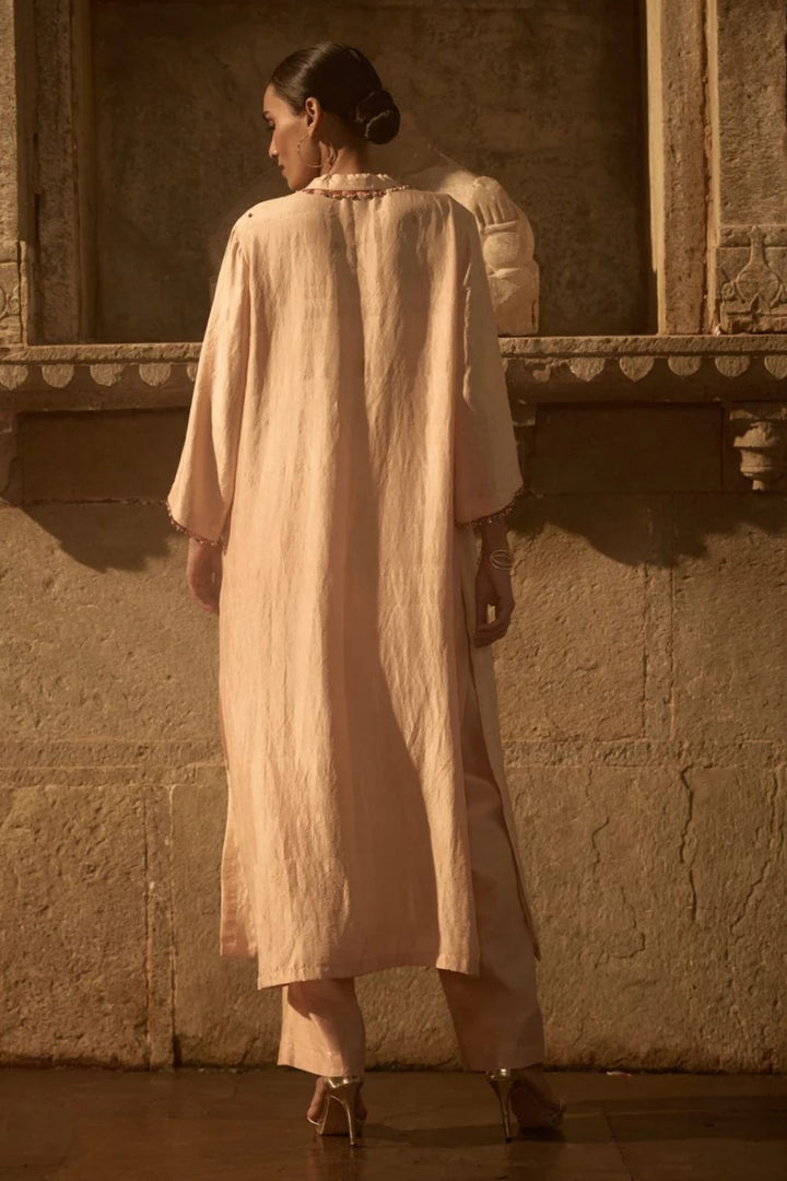 Beige Latkan Kurta