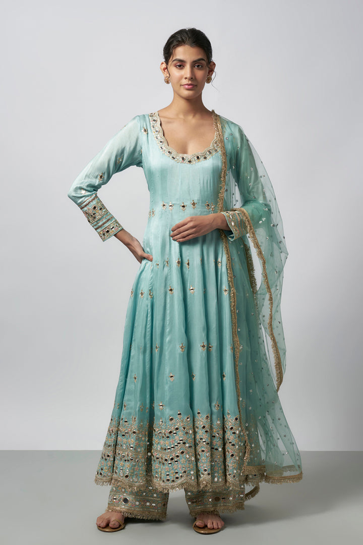 Fahar Anarkali Set