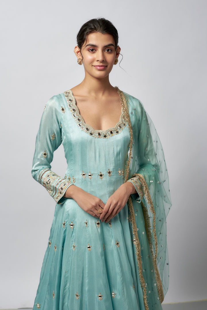 Fahar Anarkali Set