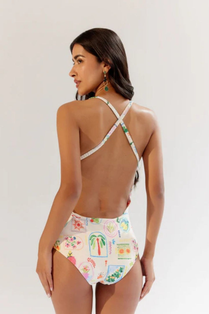 Leni Swimsuit - Postcard