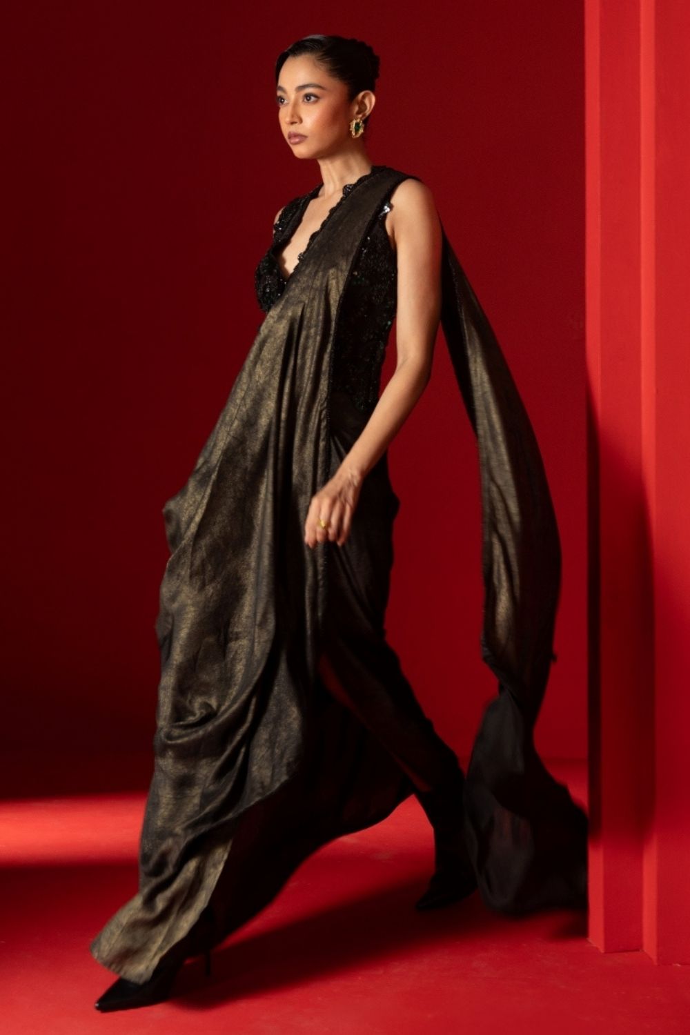 AAKAR DRAPE SARI