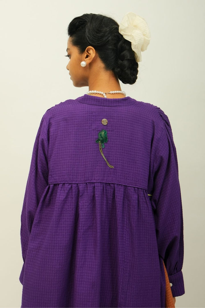 Thistle Applique Dress