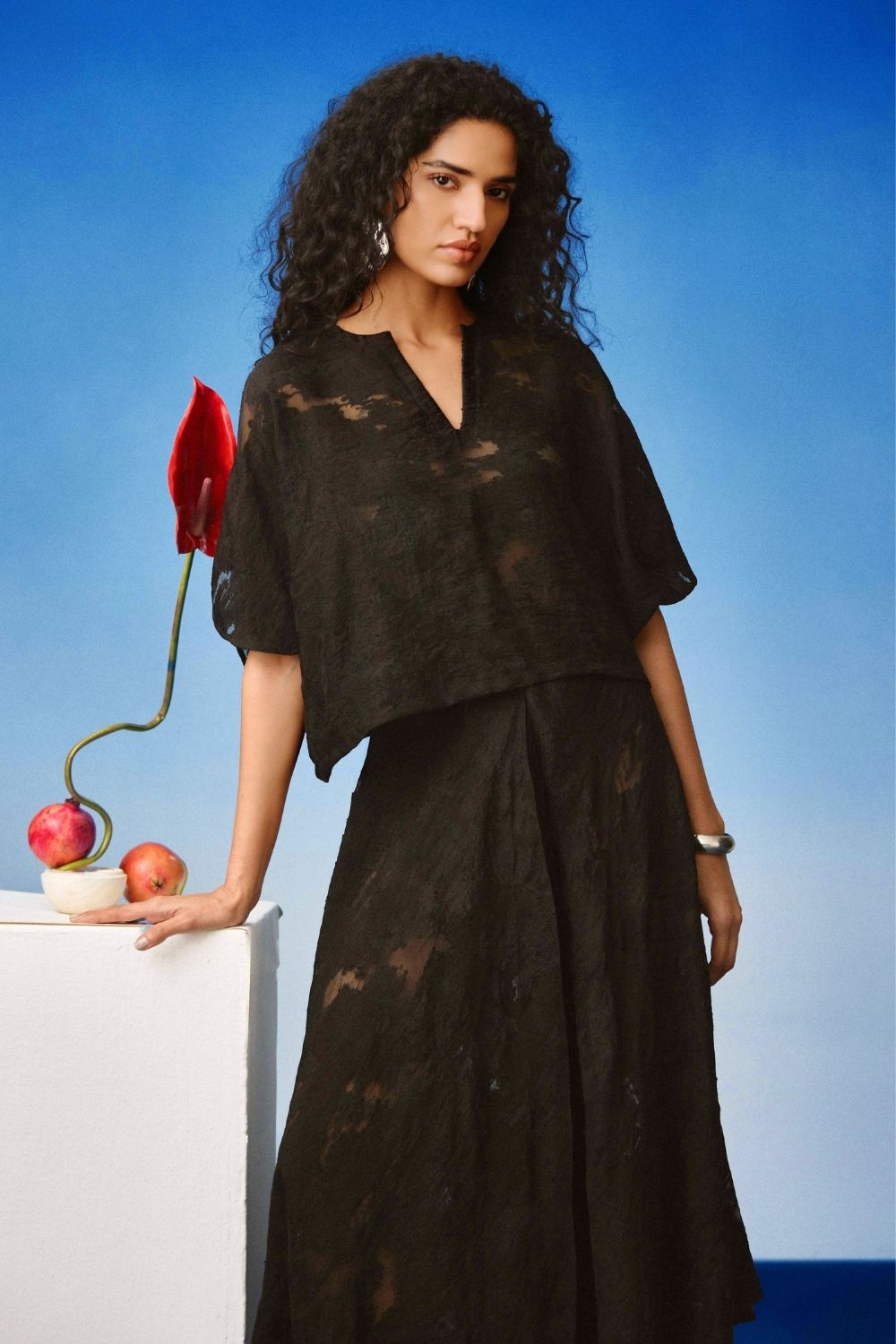 Echo Black Riva Co-ord Set