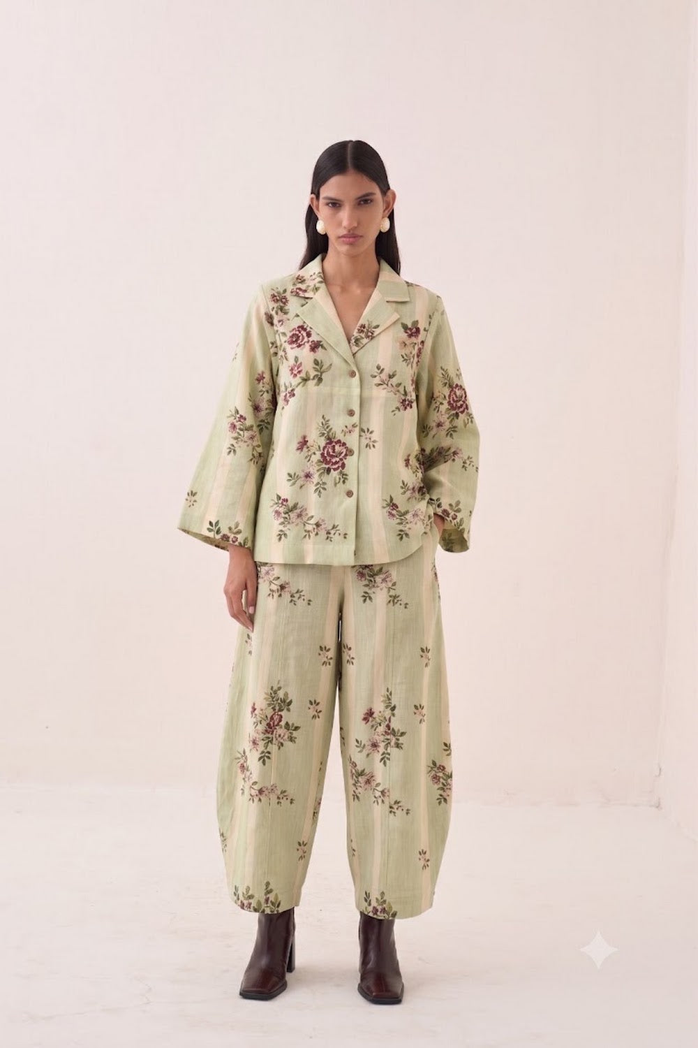 Bagiya Floral Psyflora Top Set
